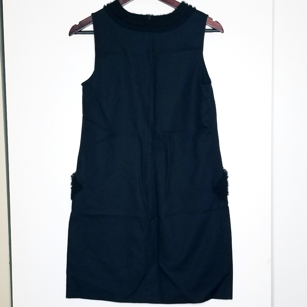 Loft Black Dress Size 4 with Pockets - Picture 2 of 6